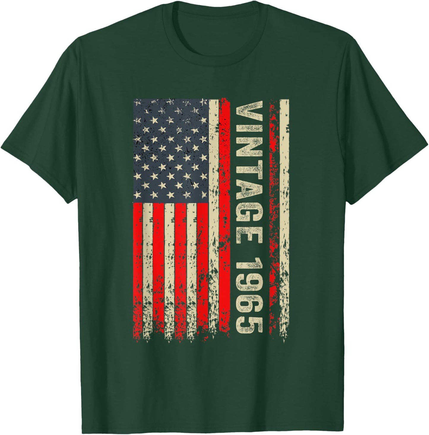 60 Years Old Vintage 60 Birthday 1965 60th Birthday Men T-Shirt - T-Shirt | Forest
