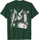 Butterfly Girl Sad Goth Anime Alt Alternative Art Aesthetic T-Shirt - T-Shirt | Forest