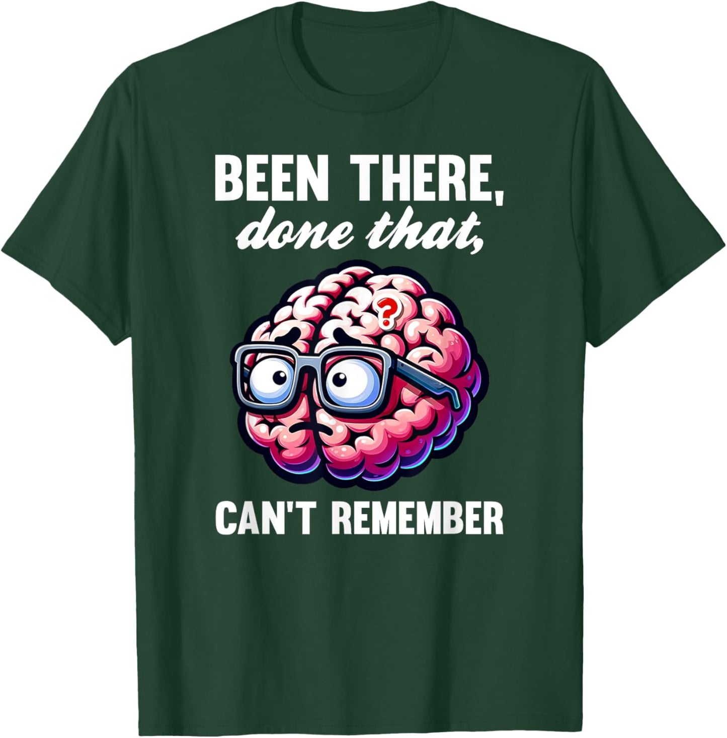 Funny Old Man Can't Remember Retired Gag Design T-Shirt - T-Shirt | Forest