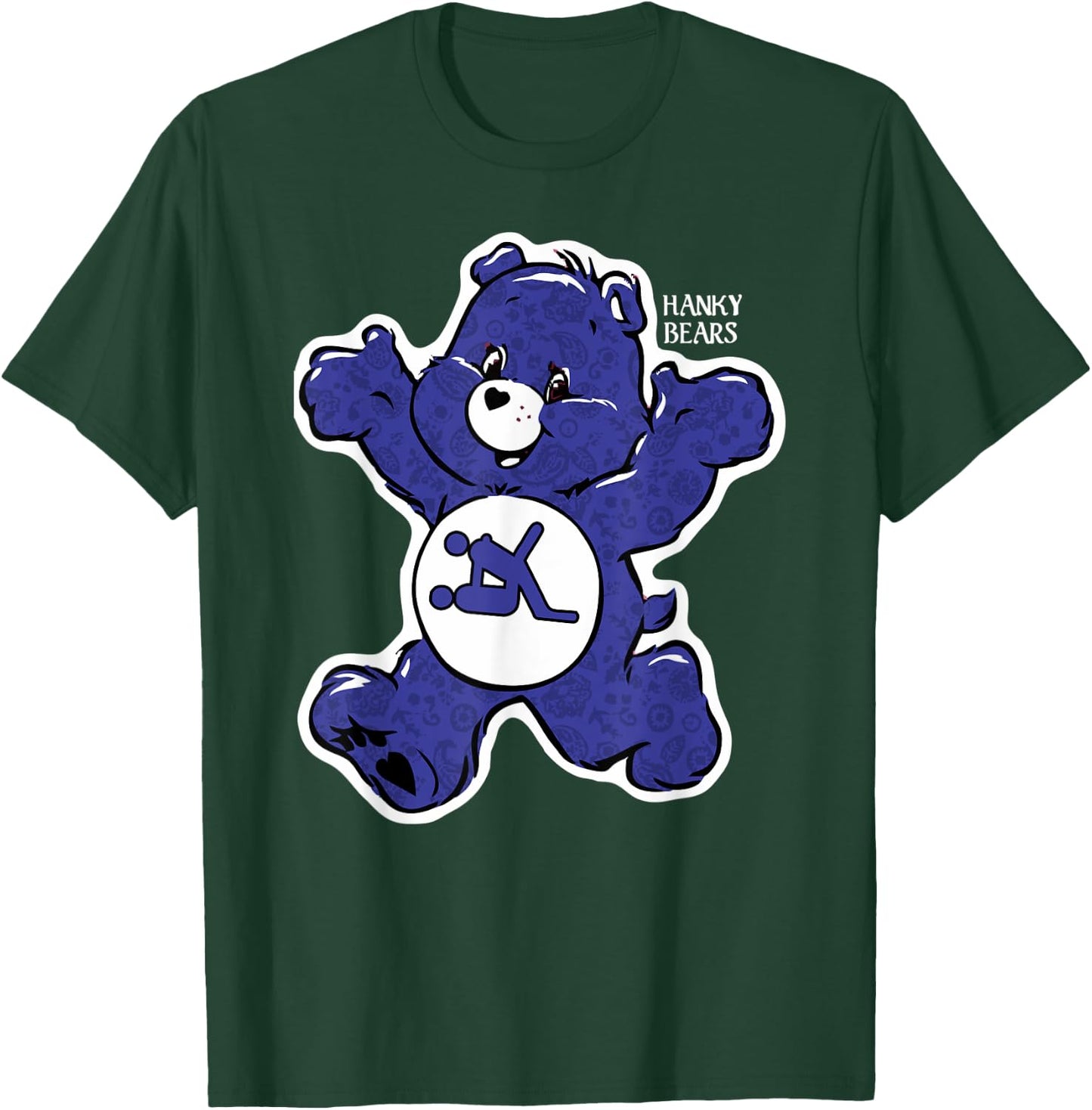 Halloween - Hanky Bears Blue T-Shirt - T-Shirt | Forest