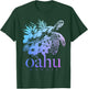 Oahu Hawaii Sea Turtle Hawaiian Surfer Souvenir T-Shirt - T-Shirt | Forest
