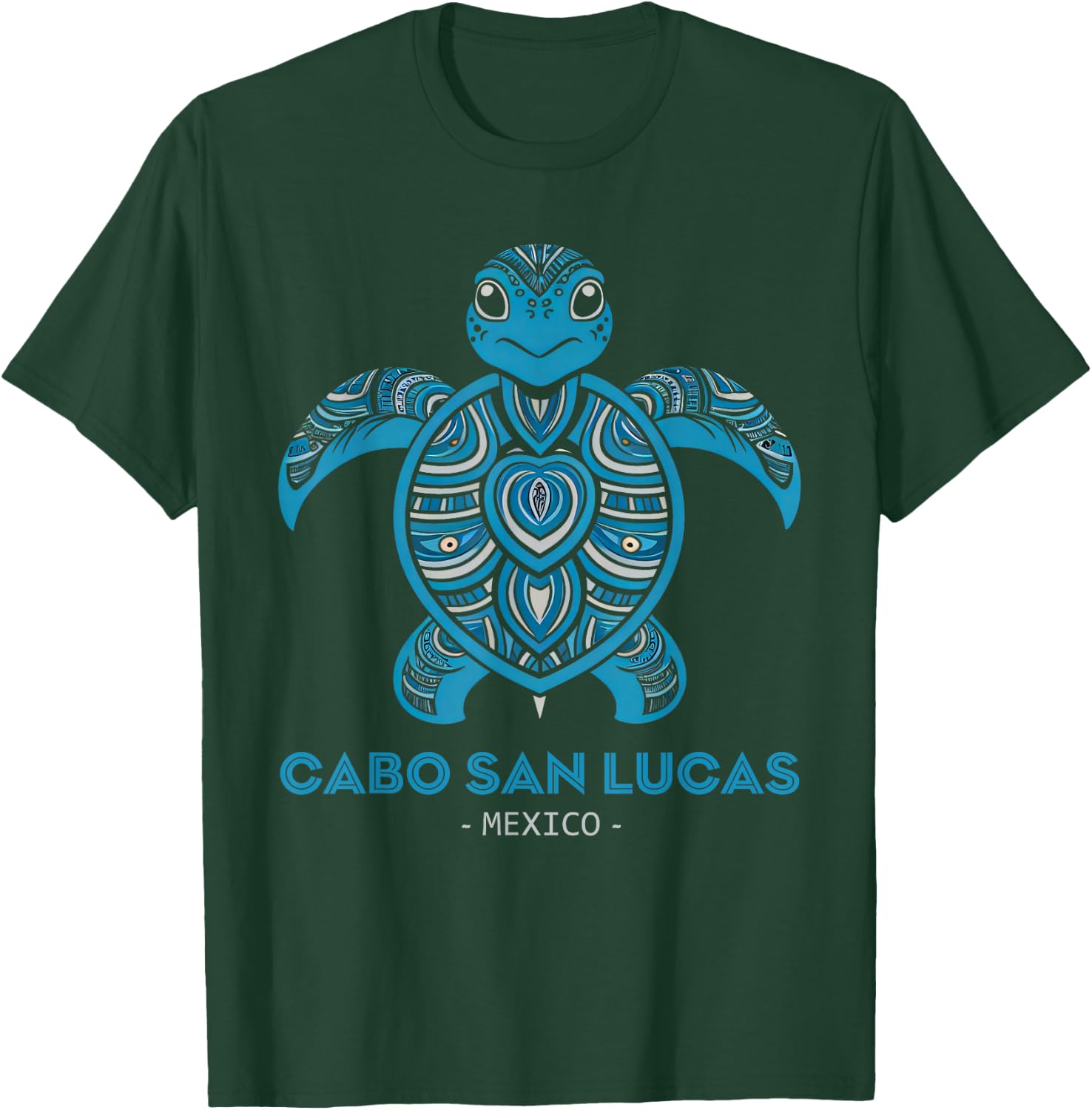 Cabo San Lucas Mexico Sea Turtle T-Shirt - T-Shirt | Forest