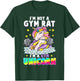 Healthy Life Choices Gift Women Mom Aunt Sister Unicorn Funny Gym Workout Exercise Unicorns Funny T-Shirt - T-Shirt | Forest
