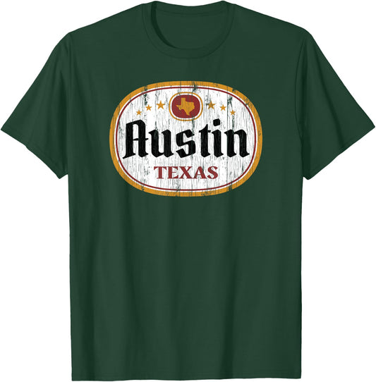 Classic Austin Texas T-Shirt - T-Shirt | Forest