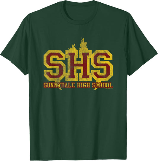 Buffy The Vampire Slayer Sunnydale Highschool Collegiate T-Shirt - T-Shirt | Forest
