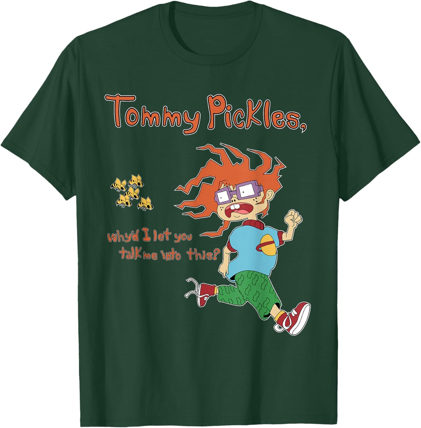 Mademark x Rugrats - Chuckie “Tommy Pickles, Why’d I Let You Talk Me Into This” T-Shirt - T-Shirt | Forest