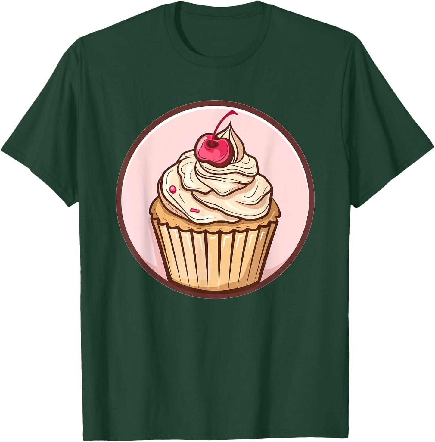 Retro Cupcake T-Shirt - T-Shirt | Forest
