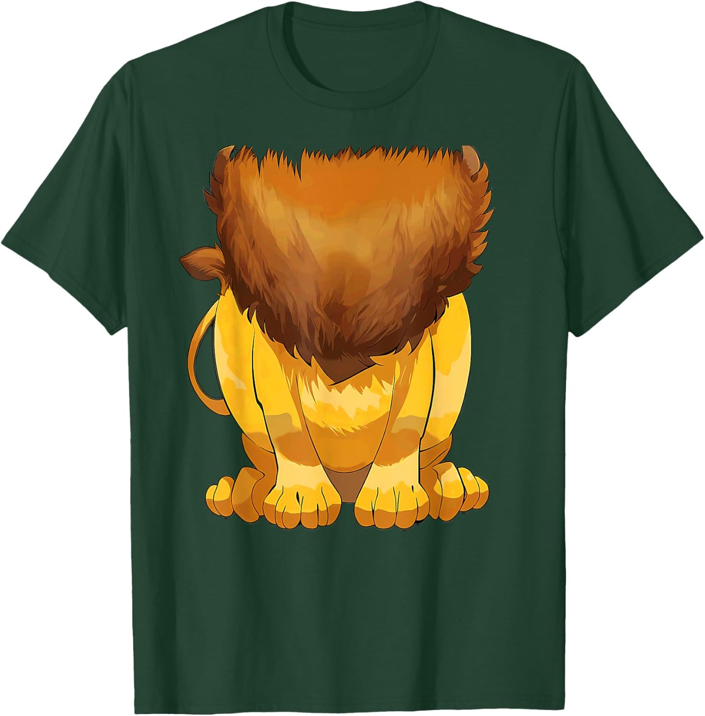 Lion Body Halloween Costume T-Shirt - T-Shirt | Forest