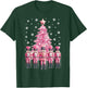 Pink Christmas Nutcracker Christmas Tree Christmas 2024 T-Shirt - T-Shirt | Forest