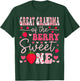 Great Grandma Of The Berry Sweet One Strawberry Groovy T-Shirt - T-Shirt | Forest