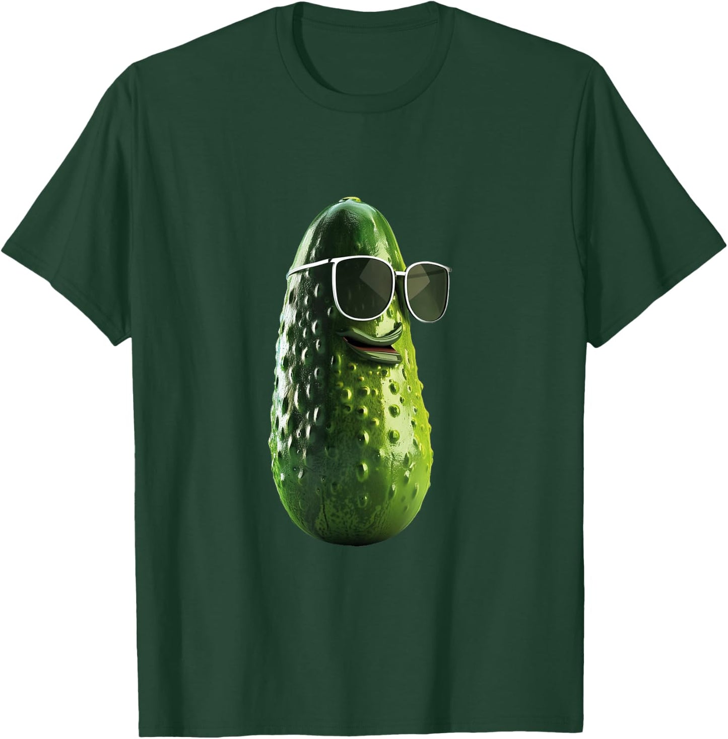 Funny Pickle , Small, Black T-Shirt - T-Shirt | Forest