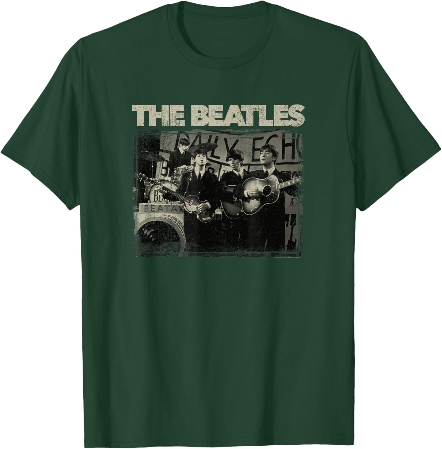The Beatles Monochrome T-Shirt - T-Shirt | Forest