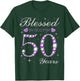 Blessed By God For 50 Years Old 50th Birthday Party B-day T-Shirt - T-Shirt | Forest