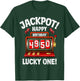 Jackpot Happy 50th Birthday Bday Celebrant Slot Machine T-Shirt - T-Shirt | Forest