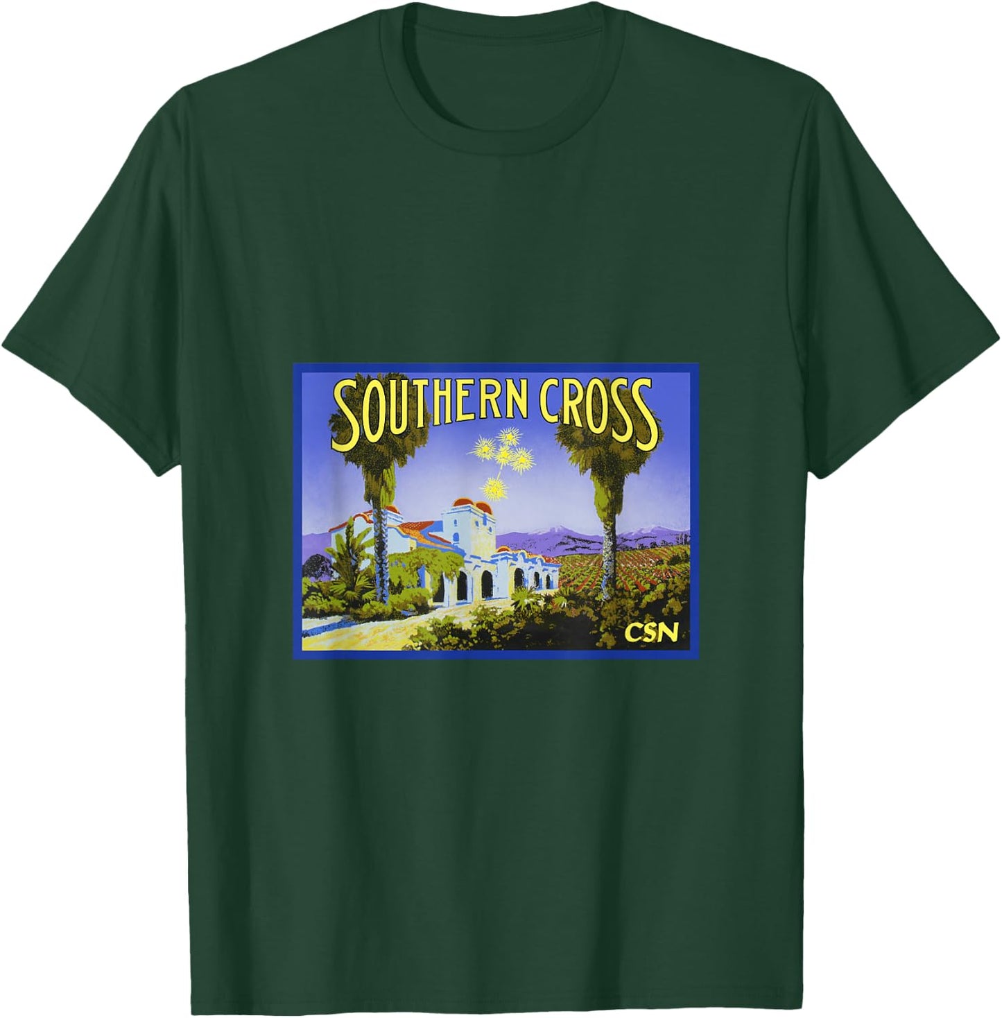 Crosby Stills & Nash - Southern Cross T-Shirt - T-Shirt | Forest