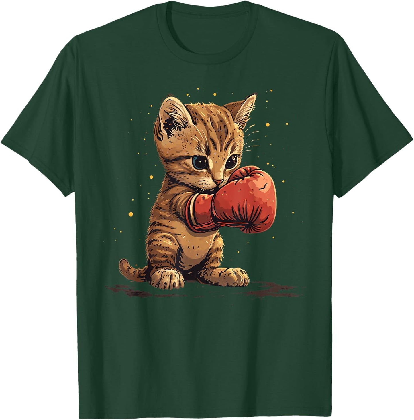Boxing , & Kids Cat Boxer T-Shirt - T-Shirt | Forest
