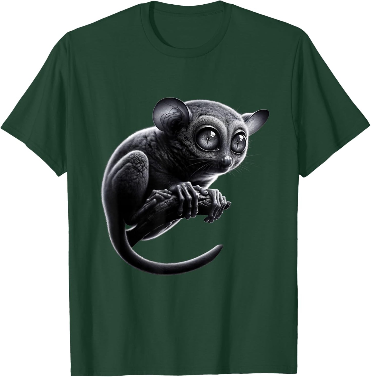 Cute Colorful Tarsier Art Phillippines Bohol Monkey Tarsier T-Shirt - T-Shirt | Forest