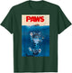 PAWS Parody Cat Lover Funny Kitten Shark Mouse Gift meow Men Women Girls Kids T-Shirt - T-Shirt | Forest