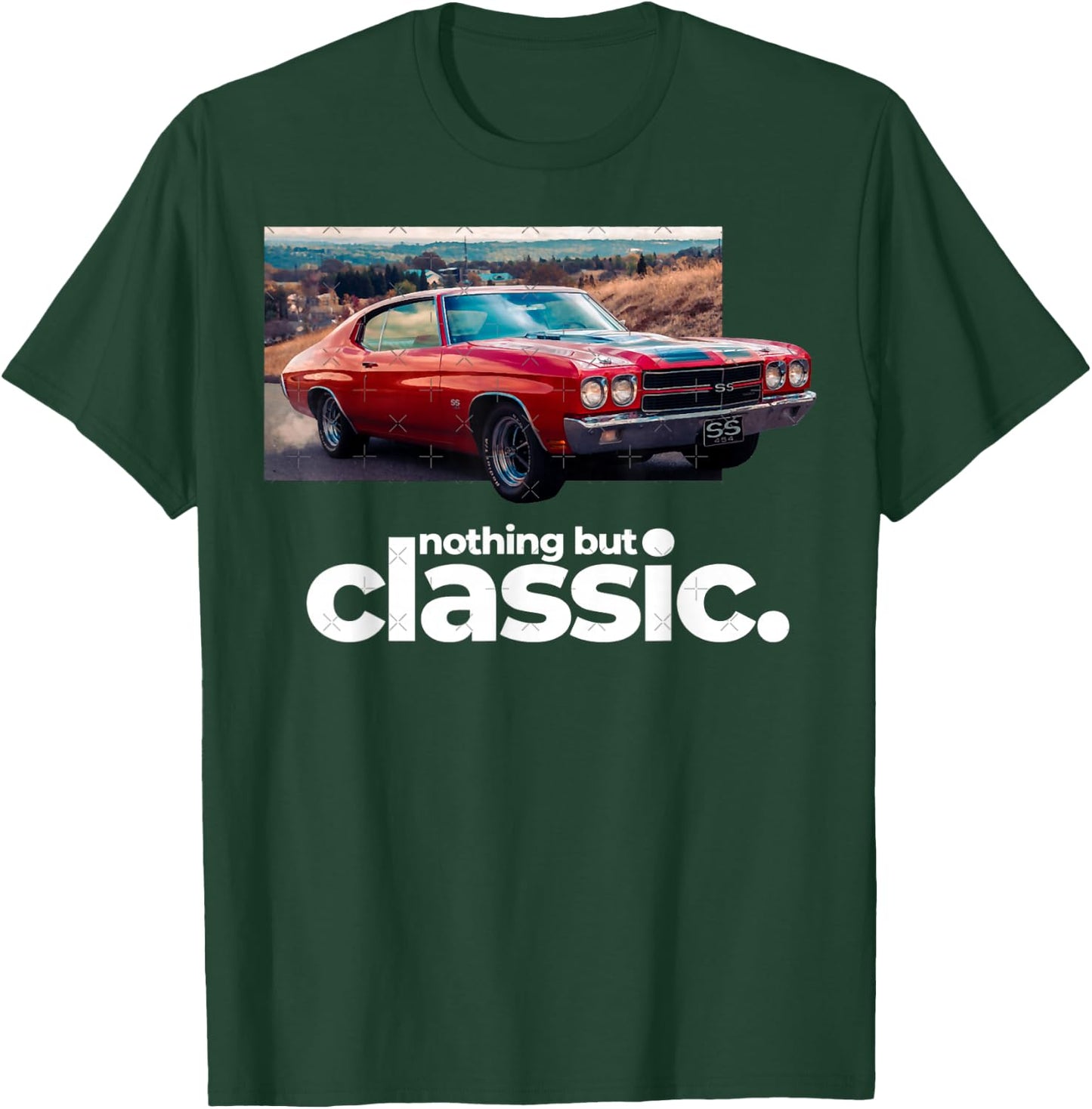 1970 64 65 66 67 68 69 71 72 Chevelle Chevys SS Muscle Car T-Shirt - T-Shirt | Forest