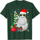Santa Snowman Golf Ball Christmas Golfer T-Shirt - T-Shirt | Forest