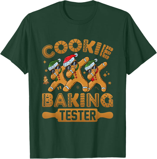 Cookie Baking Team Tester Shirt Christmas Baking Team T-Shirt - T-Shirt | Forest