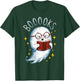 Booooks Ghost Funny Halloween Teacher Book Library Reading T-Shirt - T-Shirt | Forest