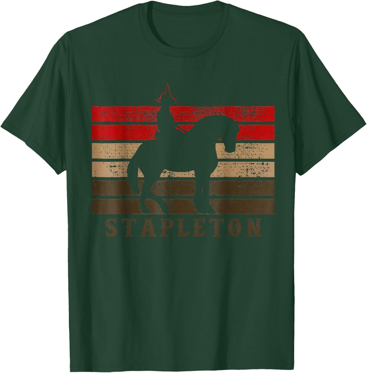 Howdy Stapleton Western Stapleton Cowboy Cowgirl T-Shirt - T-Shirt | Forest