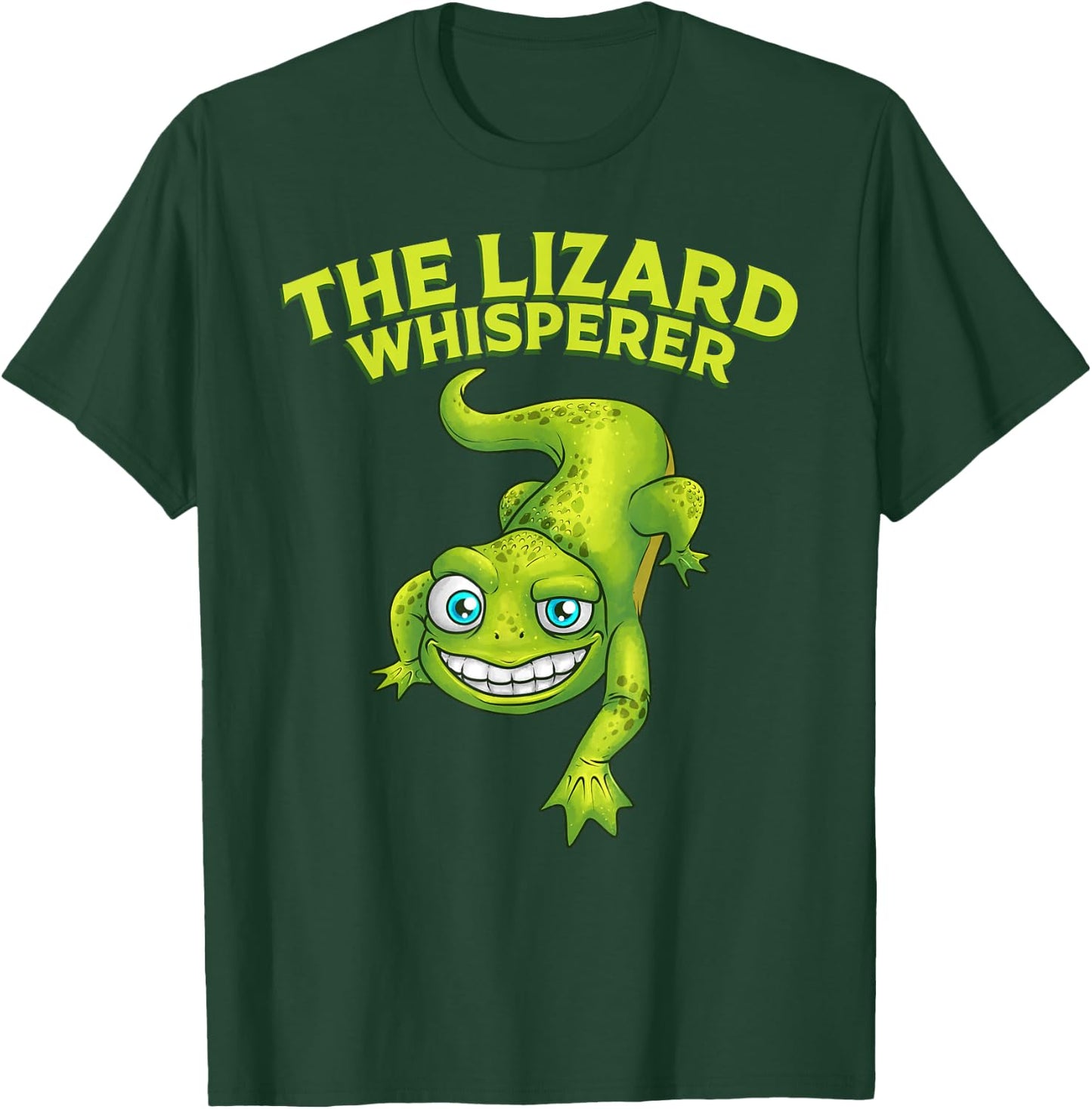 Cool Lizard Whisperer Gift Boys Girls Kids Reptile Lover T-Shirt - T-Shirt | Forest