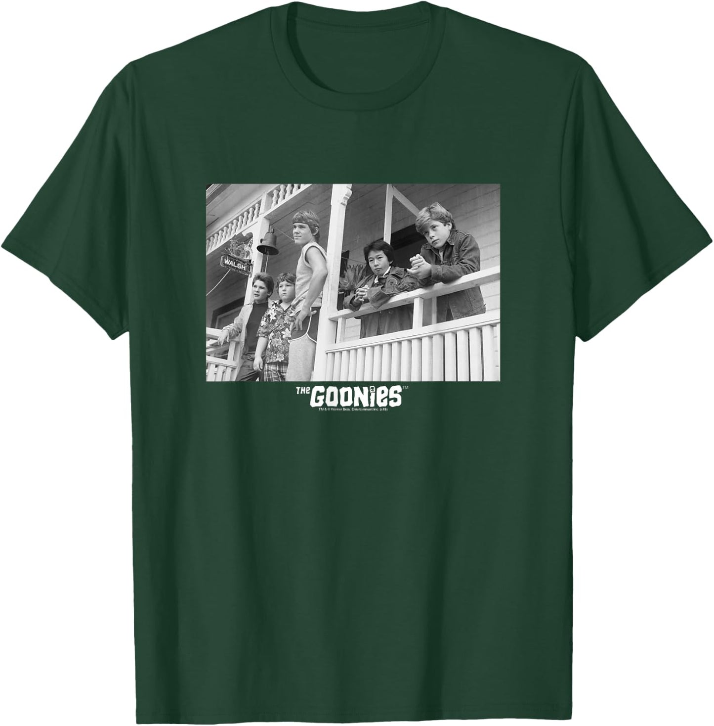 The Goonies Porch Cast T-Shirt - T-Shirt | Forest