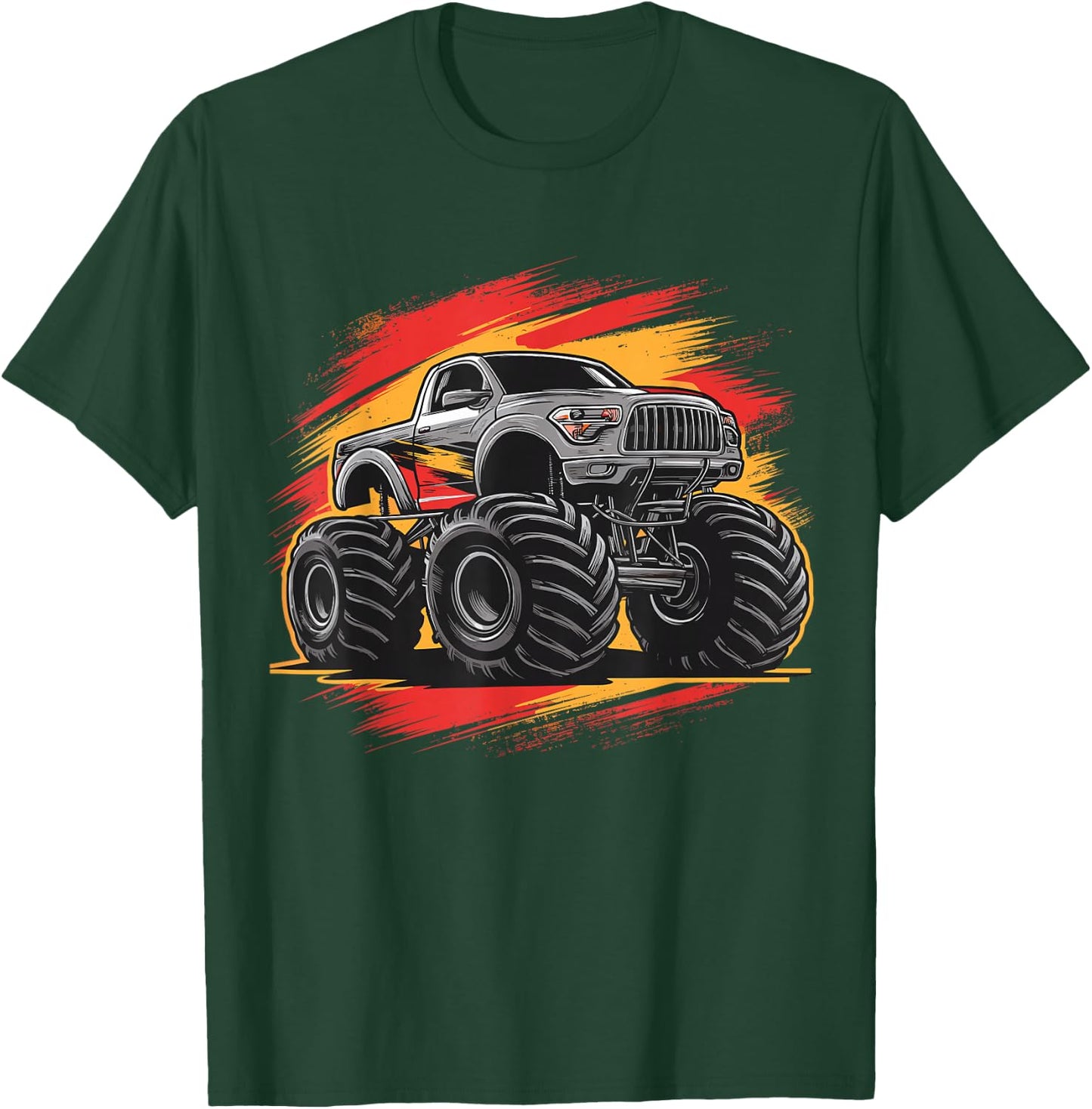 Monster Truck for toddlers Youth & Adults T-Shirt - T-Shirt | Forest