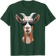 Cool Goat Art Women Farm Animal Domestic Goat Lover T-Shirt - T-Shirt | Forest