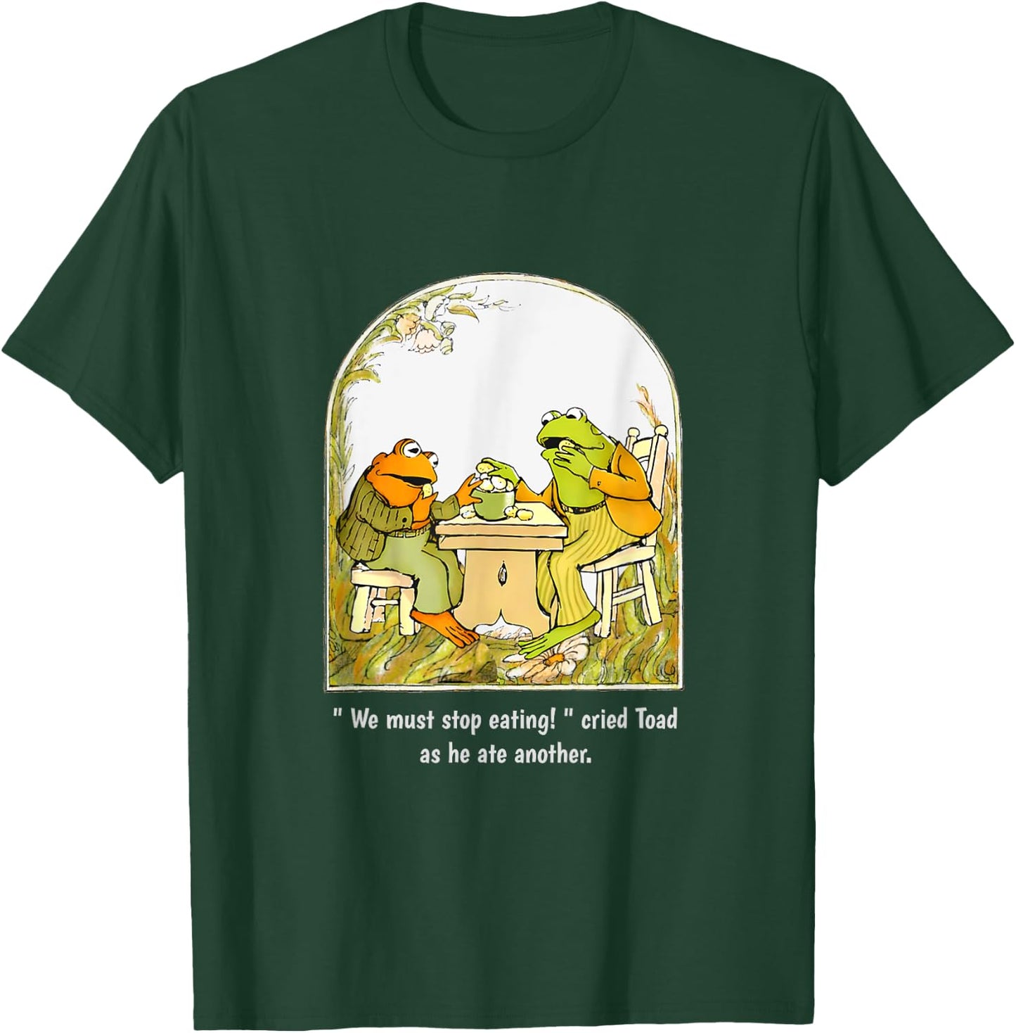 We Must Stop Eating Cried Toad as He Ate Another Frog Meme T-Shirt - T-Shirt | Forest