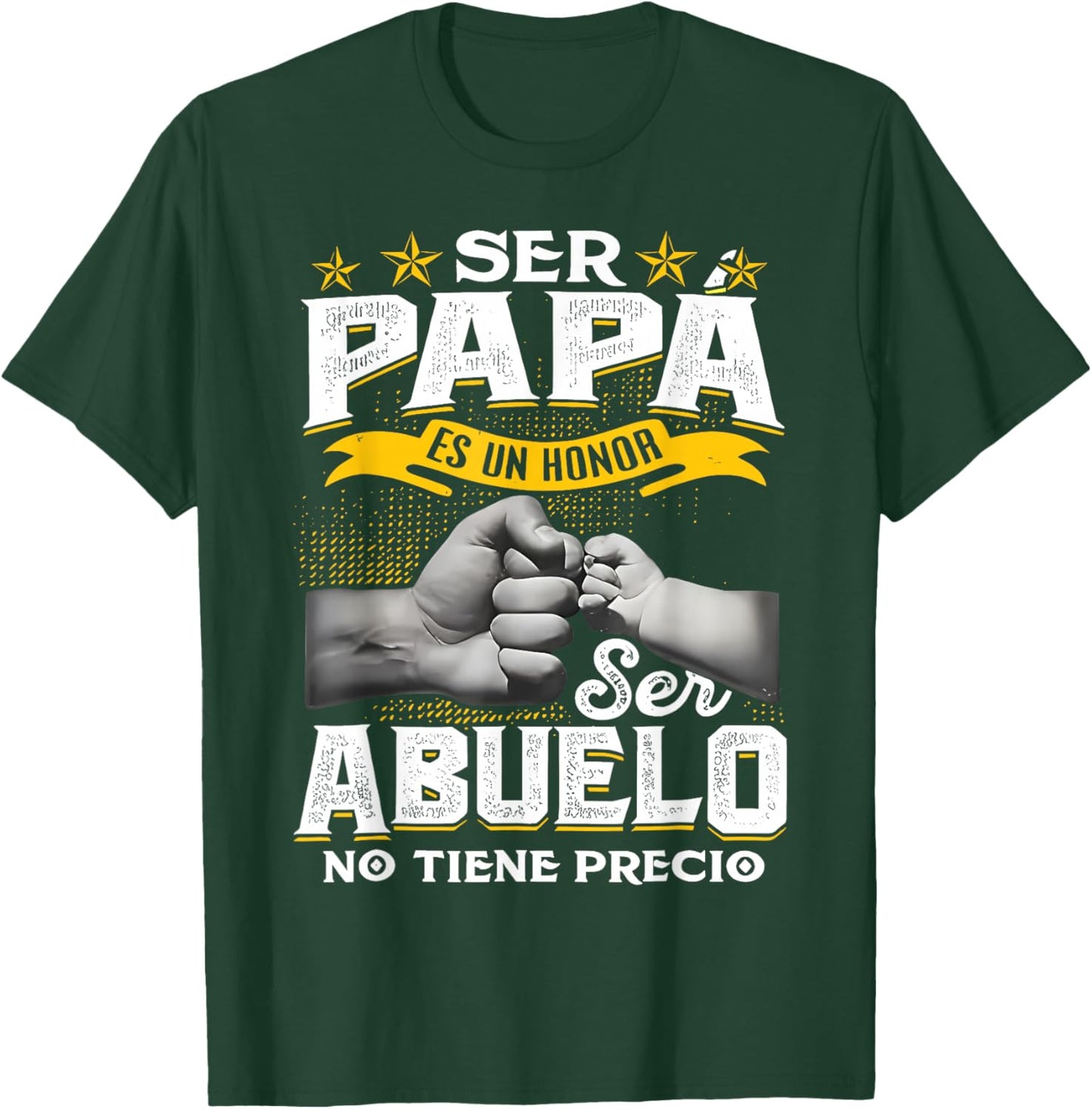Ser Papa ES Un Honor Ser Abuelo No Tiene Precio Abuelo T-Shirt - T-Shirt | Forest