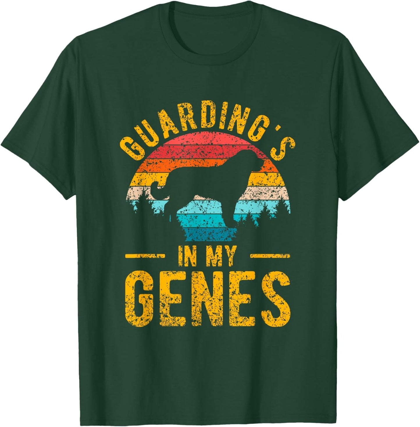Guarding's In My Genes Owner Kangals Dog Puppy Kangal T-Shirt - T-Shirt | Forest