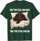 Boykin Spaniel Sleeping Pajamas Nightgown T-Shirt - T-Shirt | Forest