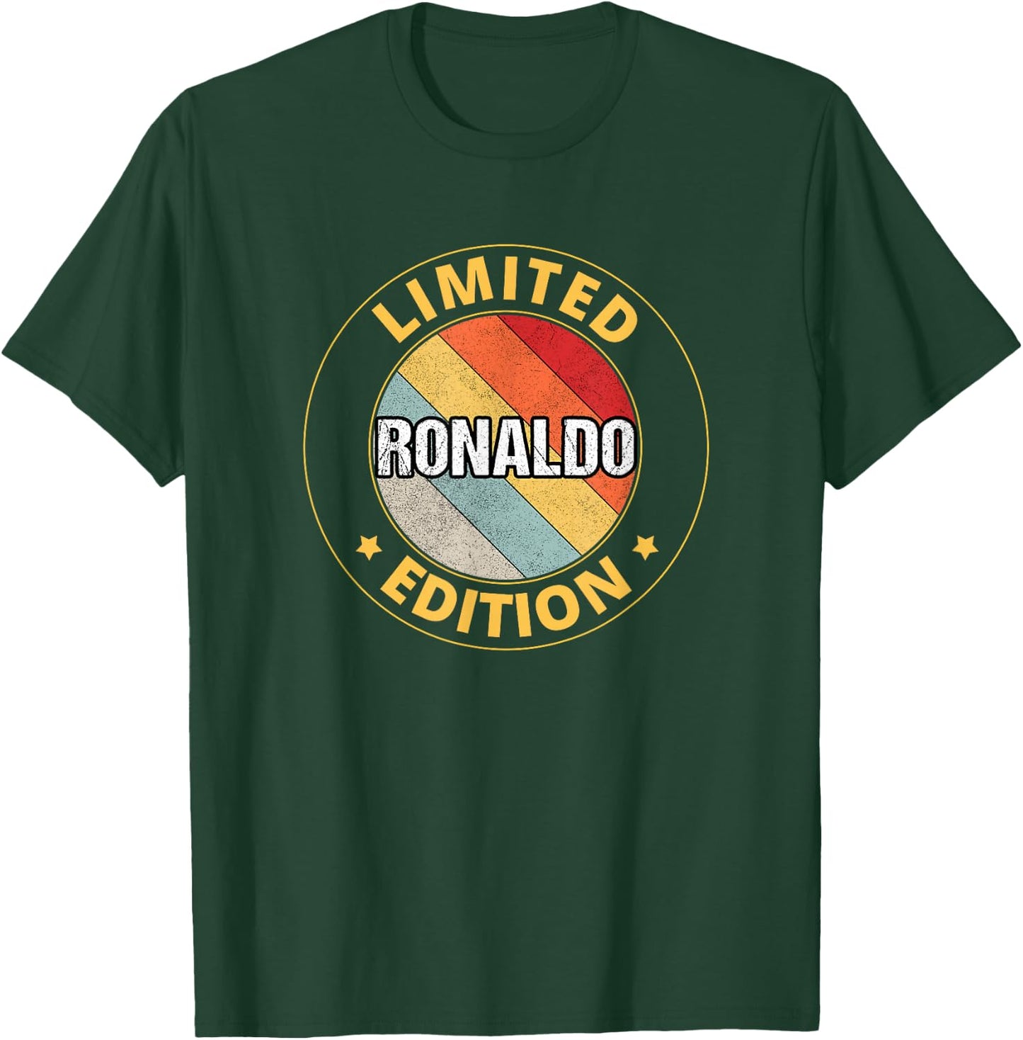 Ronaldo Name T-Shirt - T-Shirt | Forest