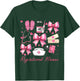 Cute Pink Coquette Bow Girly Registered Nurse T-Shirt - T-Shirt | Forest