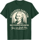 Vintage Alexander-Hamilton Wrote 51 Essays in 6 Months Quote T-Shirt - T-Shirt | Forest