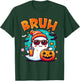 Bruh Ghost Halloween Cute Ghost Trick Or Treat Candy Kids T-Shirt - T-Shirt | Forest