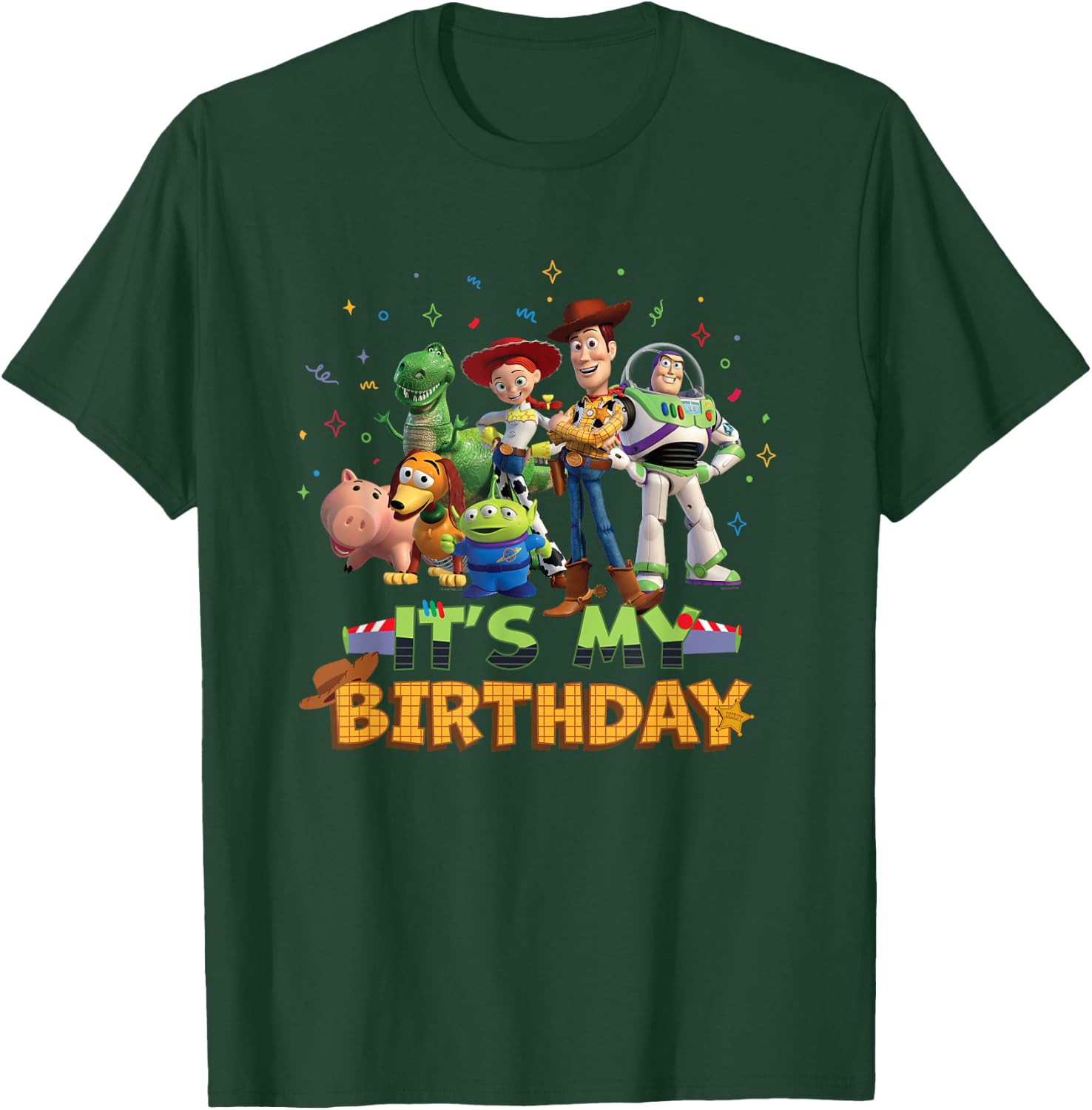 Disney and Pixar's Toy Story It's My Birthday Party Matching T-Shirt - T-Shirt | Forest