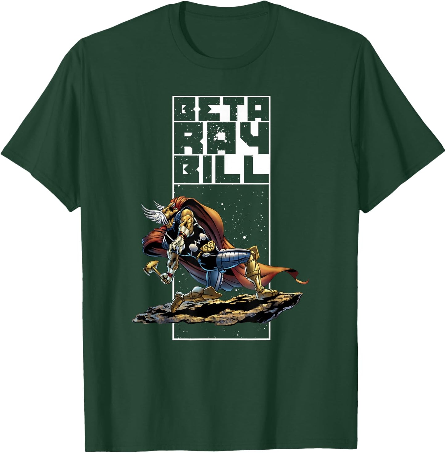 Marvel Comics Retro Beta Ray Bill Mighty Thor Vintage T-Shirt - T-Shirt | Forest