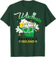 Wisconsin America's Ireland Irish St Patricks Day Beer Lover T-Shirt - T-Shirt | Forest