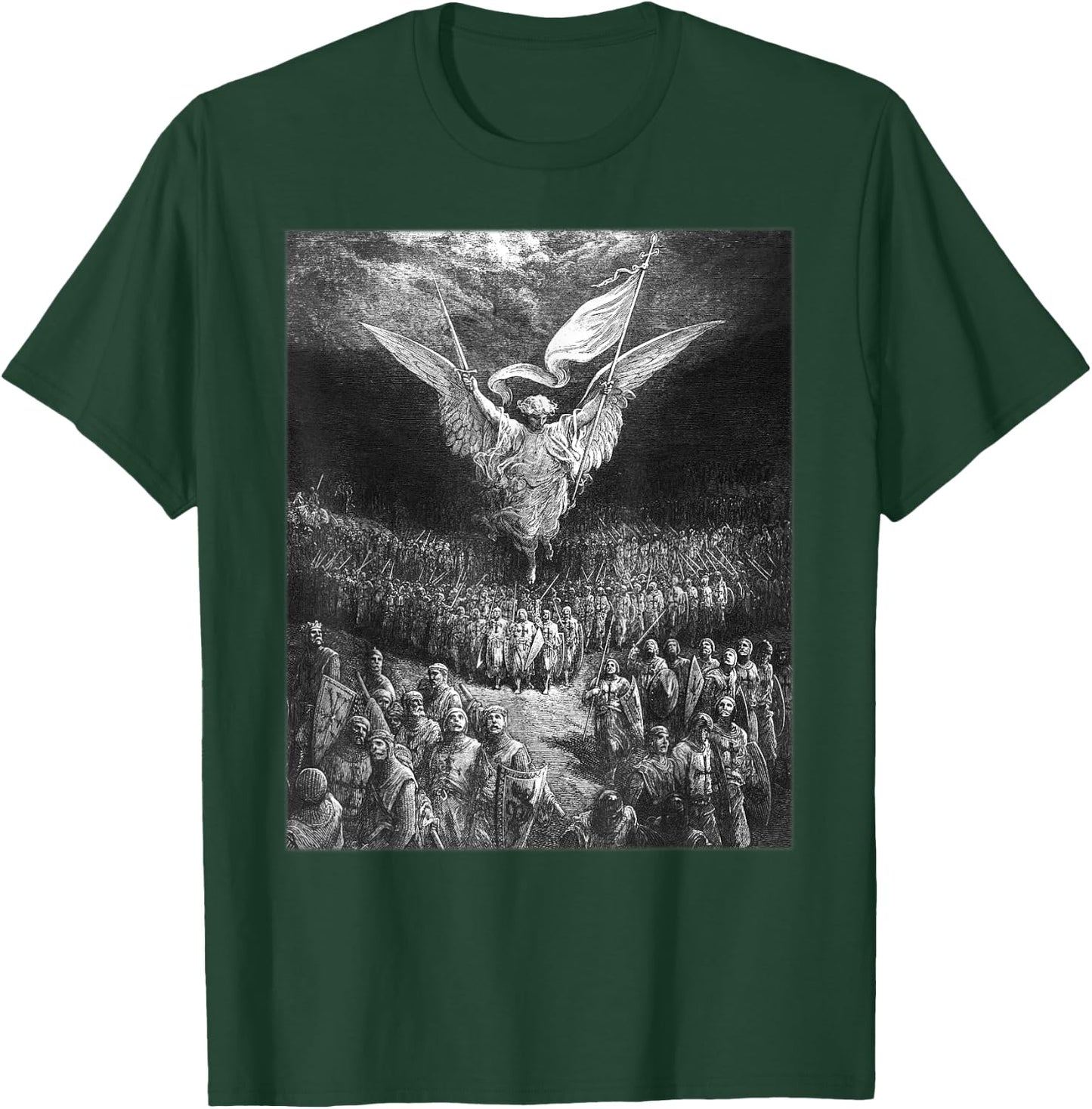 The Road to Jerusalem by Gustave Doré T-Shirt - T-Shirt | Forest
