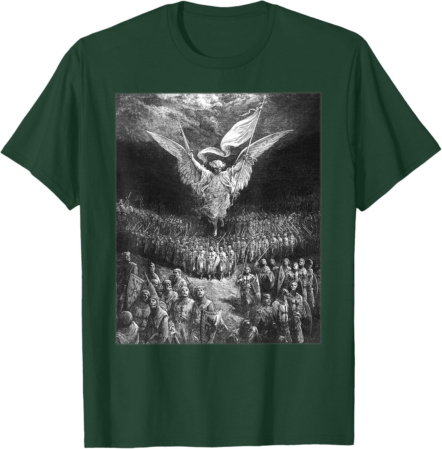 The Road to Jerusalem by Gustave Doré T-Shirt - T-Shirt | Forest