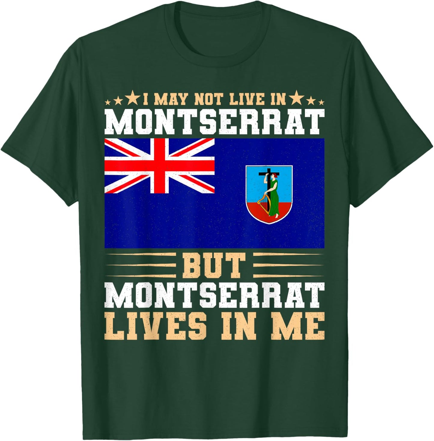 Montserrat T-Shirt - T-Shirt | Forest