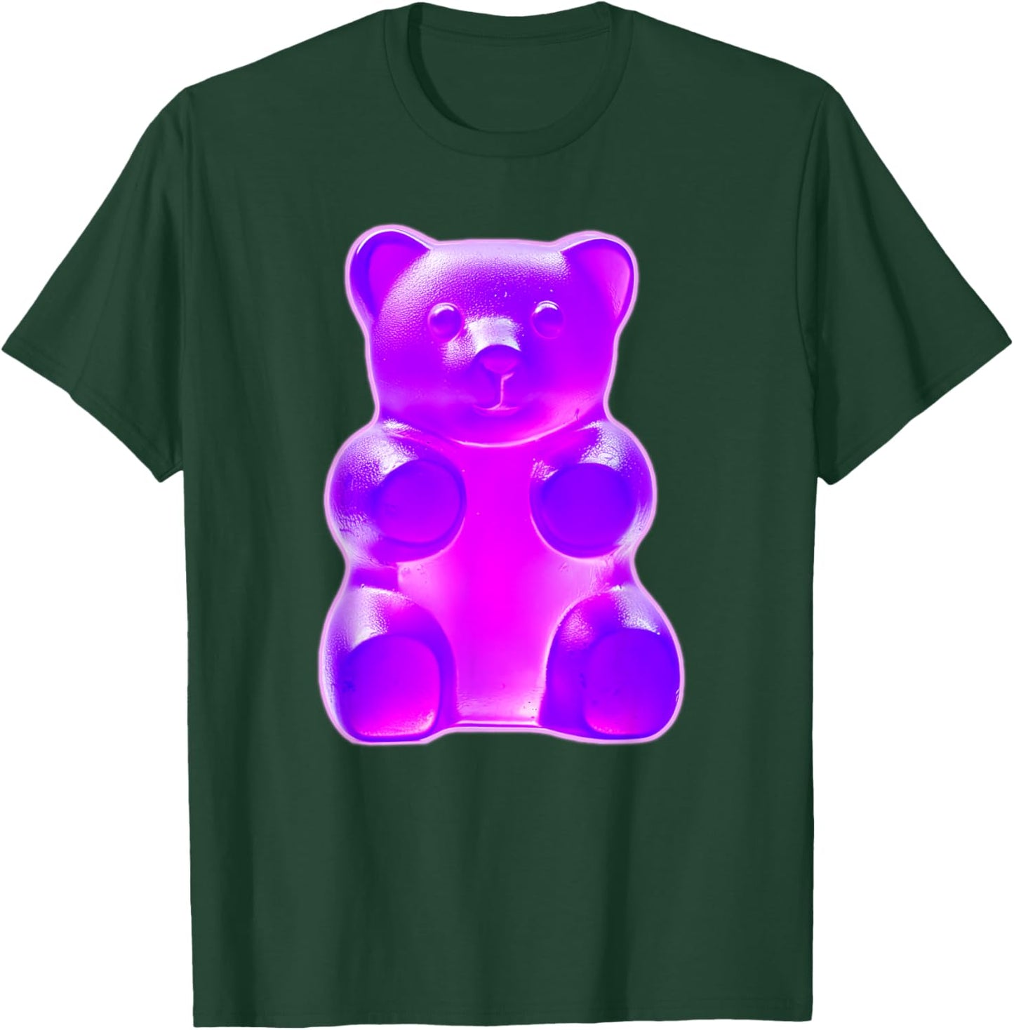 Purple Gummy Bear T-Shirt - T-Shirt | Forest
