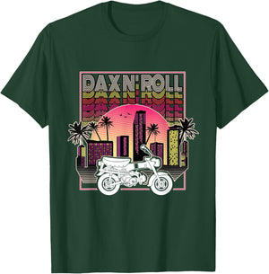 Dax Moped Motorcycle Retro Vintage Japan Classic T-Shirt - T-Shirt | Forest