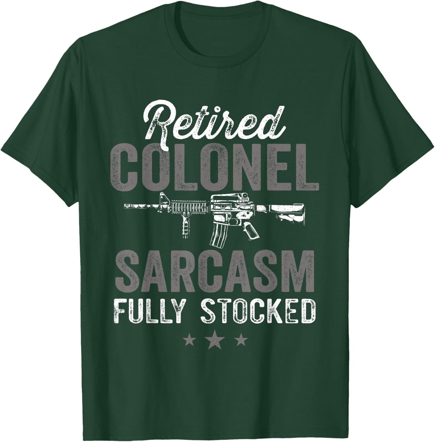 Retired Colonel Retirement Air Force Rank Lieutenant T-Shirt - T-Shirt | Forest