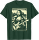 Mona Lisa Guitar Music Teacher Novelty Funny Electric Guitar Men Women Girls Kids T-Shirt - T-Shirt | Forest