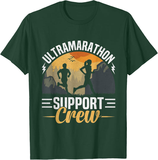 Ultra Marathon Running 50 Miles Runner Ultrarunning T-Shirt - T-Shirt | Forest